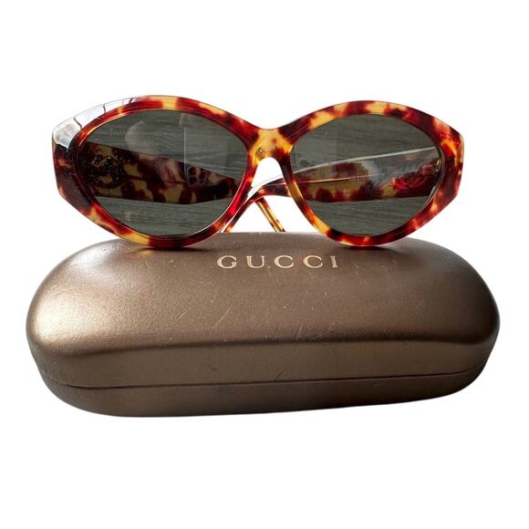Gucci Buttefly Tortoise Shell Frame GG 2195/S Women's Sunglasses - Picture 2 of 16